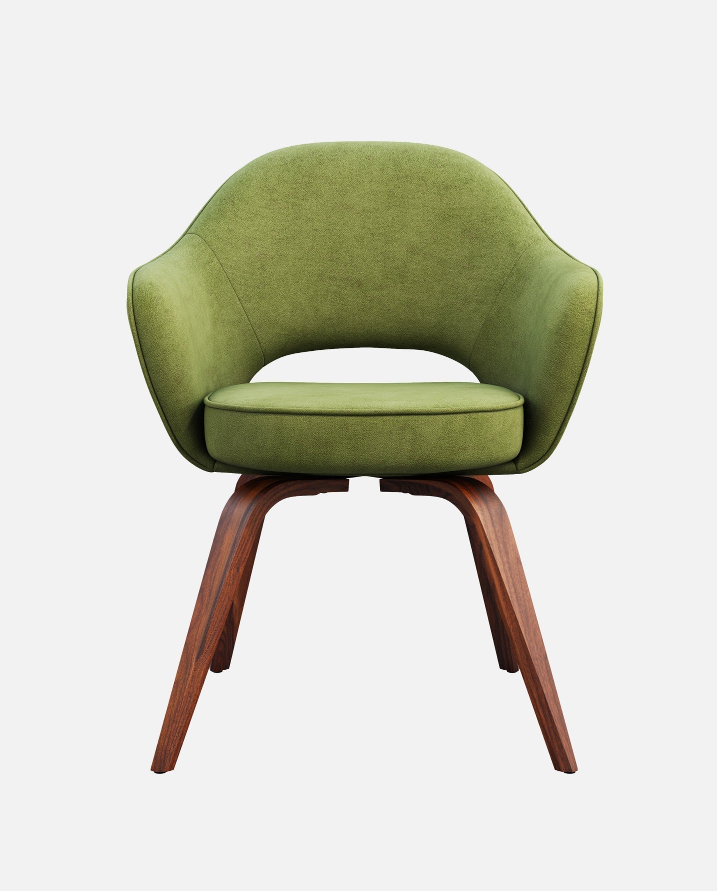 Dark Green Velvet Chair