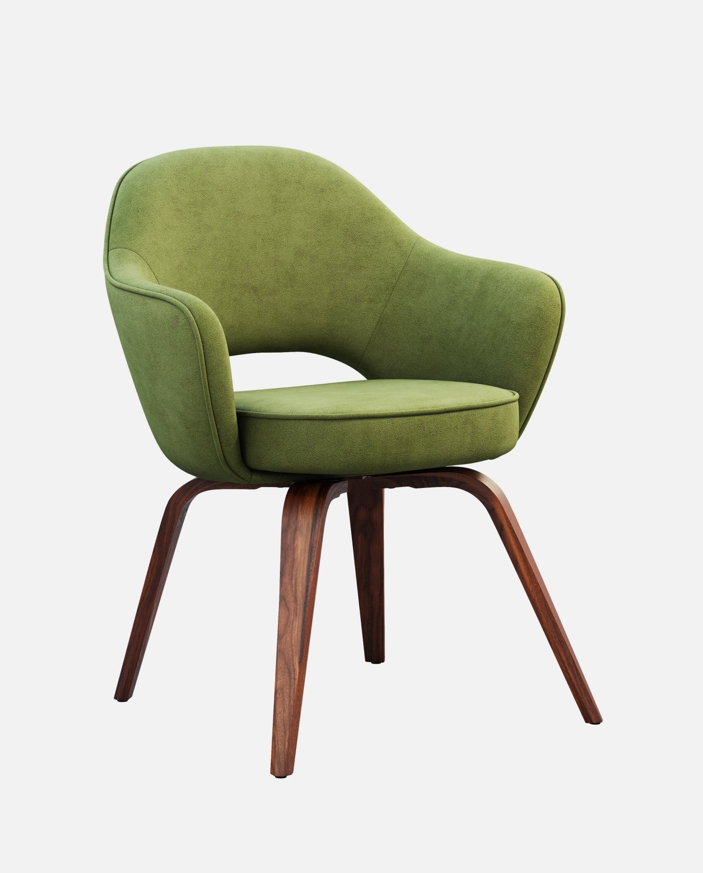 Dark Green Velvet Chair