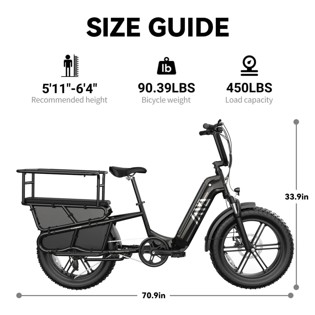 Carrier 20'' Cargo Electric Bike